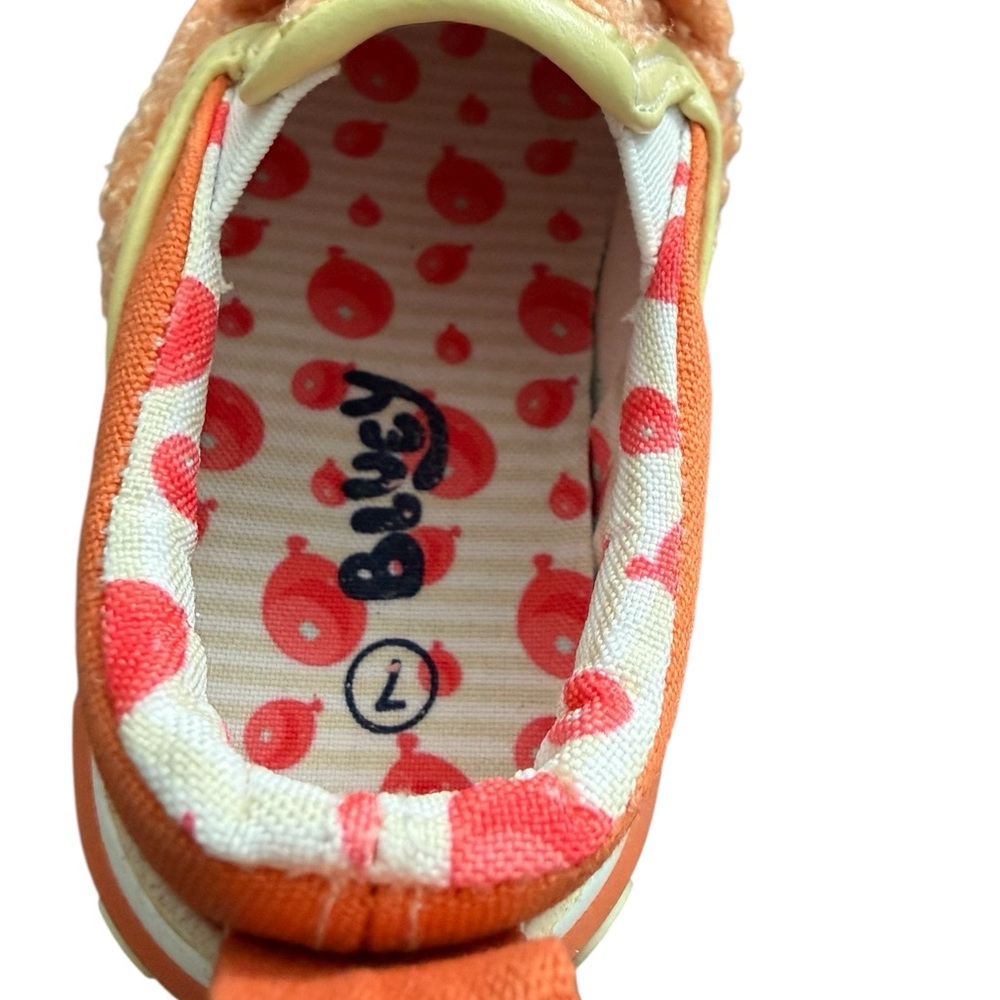 Bluey & Bingo Kids Slip-on Sneakers 7C - Picture 6 of 8